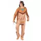 Déguisement indien beige et marron homme, Taille: XX-Large