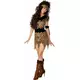 Sexy holbewoner outfit voor vrouwen, Maat: Medium
