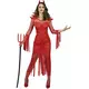 Déguisement démon du feu femme, Taille: Medium
