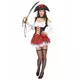 Sexy piraten outfit met tule rok voor dames, Maat: Medium/Large