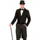 Queue de pie noire adulte, Taille: Small