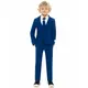 Mr. Blue Opposuits™ kostuum voor kinderen, Maat: 6–8 jaar (110–116 cm)