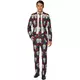 Suitmeister™ Mr. Skull kostuum voor mannen, Maat: Large (EU 52–54)