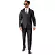 Mr. Solid zwart Suitmeister™ kostuum voor mannen, Maat: Large (EU 52–54)