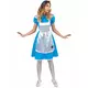 Alice kostuum voor dames, Maat: X-Large