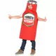 Déguisement ketchup enfant, Taille: 7–9 ans (M)