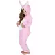 Déguisement Lapin Rose Enfant, Taille: 7–9 ans (M)