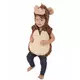Déguisement singe peluche enfant, Taille: 3–4 ans (98–104cm)