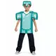 Minecraft™ pantser kostuum voor kinderen, Maat: 10–12 jaar (137–149 cm)