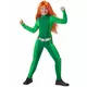 Groen Shock Spy-kostuum voor meisjes, Maat: 7–9 jaar(120–130 cm)