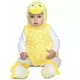Kleine gele eend kostuum voor baby's, Maat: 7–12 maanden (74–80 cm)