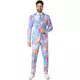 Costume Mr. Tie-Dye adulte Opposuits™, Taille: Medium (EU 48–50)