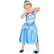 Basis Cinderella™ vermomming voor kinderen, Maat: 5–6 jaar (109–126 cm)