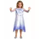Déguisement classique blanc Elsa la reine des neiges 2™ fille, Taille: 5–6 ans (109–126 cm)
