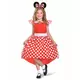 Klassiek rood kostuum Minnie™ voor meisjes, Maat: 3–4 jaar (97–109 cm)