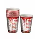 6 Gobelets en carton Halloween ensanglanté 240 ml, image 2