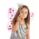 Baguette magique papillon rose adulte et enfant, image 2