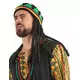 Bonnet rasta velours avec dreadlocks adulte, image 2