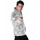 Zilverkleurig disco shirt voor volwassenen, Maat: Medium, image 2