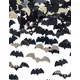 Confettis chauve-souris noir et or 15g 1,7 x 0,7 cm et 2,5 x 0,7 cm, image 2