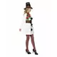 Déguisement bonhomme de neige femme Noël, Taille: Small, image 2