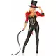 Sexy Madame Loyal kostuum voor dames, Maat: Medium