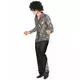 Déguisement disco argenté homme, Taille: Medium, image 2