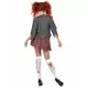 Déguisement écolière zombie Halloween femme, Taille: Small, image 2