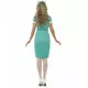 Déguisement infirmière vert et blanc femme, Taille: Small, image 2
