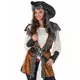 Déguisement Pirate avec gilet femme, Taille: X-Small, image 2