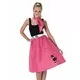 Déguisement années 50 fuschia femme, Taille: Small, image 2