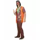 Déguisement hippie rose et marron homme, image 2
