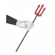 Fourche diable brillante en plastique Halloween, image 2