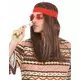 Piraat of hippie pruik voor volwassenen, image 2