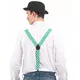 Groene St Patrick's Day bretels met klavers, image 2