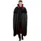 Luxe fluweelachtige vampier cape voor volwassenen, image 2