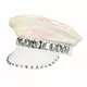 Casquette à sequins réversibles nacre et blanc adulte, image 2