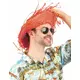 Chapeau Hawaï orange adulte, image 2