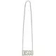 Zilverkleurige disco ketting voor volwassenen, image 2