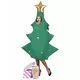 Kerstboom met piek kostuum voor volwassenen, image 2