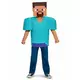Klassiek Minecraft™ steve kostuum voor kinderen, Maat: 5–6 jaar (109–126 cm), image 2