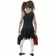 Verkleedkostuum zombie cheerleader voor meisjes Halloween pak, Maat: 10–12 jaar (145/158 cm), image 2