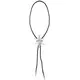 Collier shérif argenté adulte, image 2