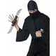 Dubbel ninja mes van plastic, image 2