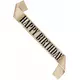 Echarpe Happy Birthday or, image 2