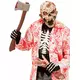 Gants squelette adulte Halloween, image 2