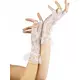 Witte hanschoenen met kant, image 2