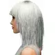 Perruque irisée argentée femme, image 2