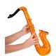 Saxophone gonflable orange adulte, image 2