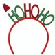 Volwassen Ho Ho Ho kersthoofdband, image 2